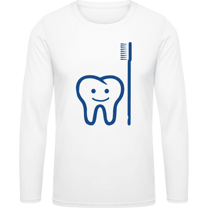 Tooth Cleaning Long Sleeve Shirt contain pic