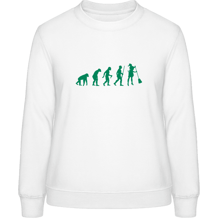 Cleaner Evolution Frauen Sweatshirt contain pic