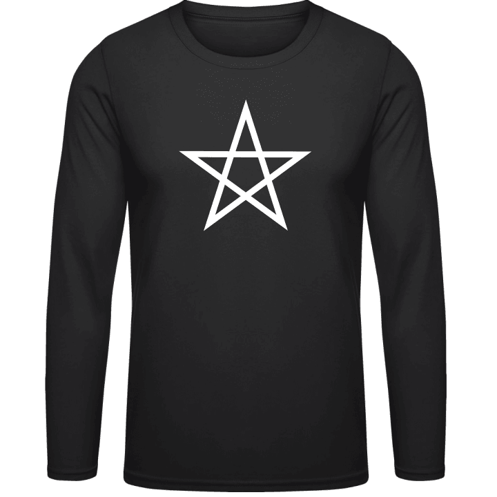 Pentagram T-shirt à manches longues contain pic