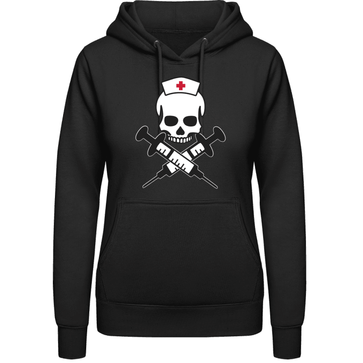 Nurse Skull Injection Women Hoodie contain pic
