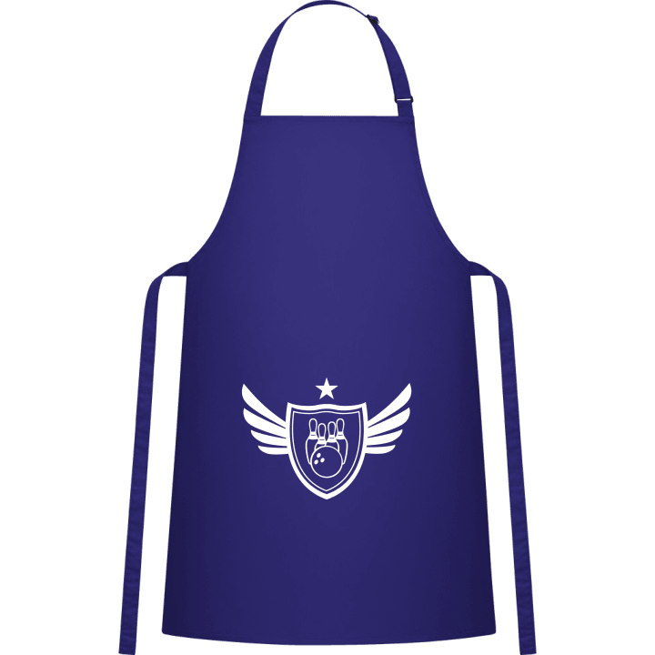 Bowling Star Winged Kitchen Apron contain pic