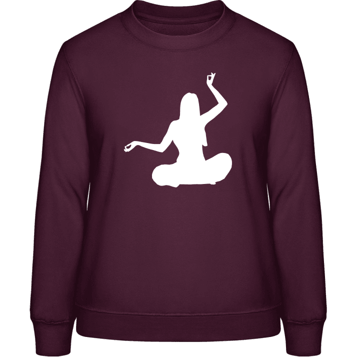 Yoga Meditation Vrouwen Sweatshirt contain pic