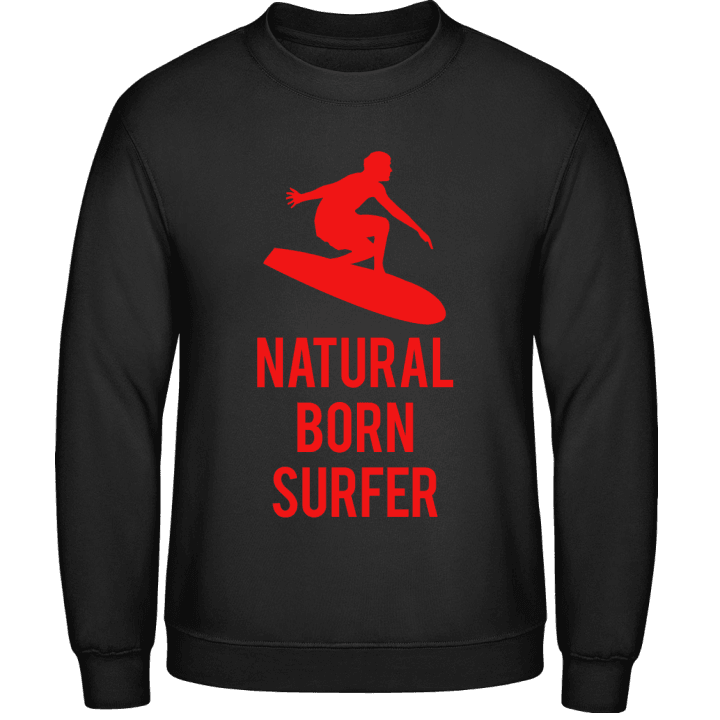 Natural Born Wave Surfer Sudadera contain pic