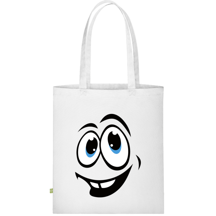 Happy Face Väska av tyg contain pic
