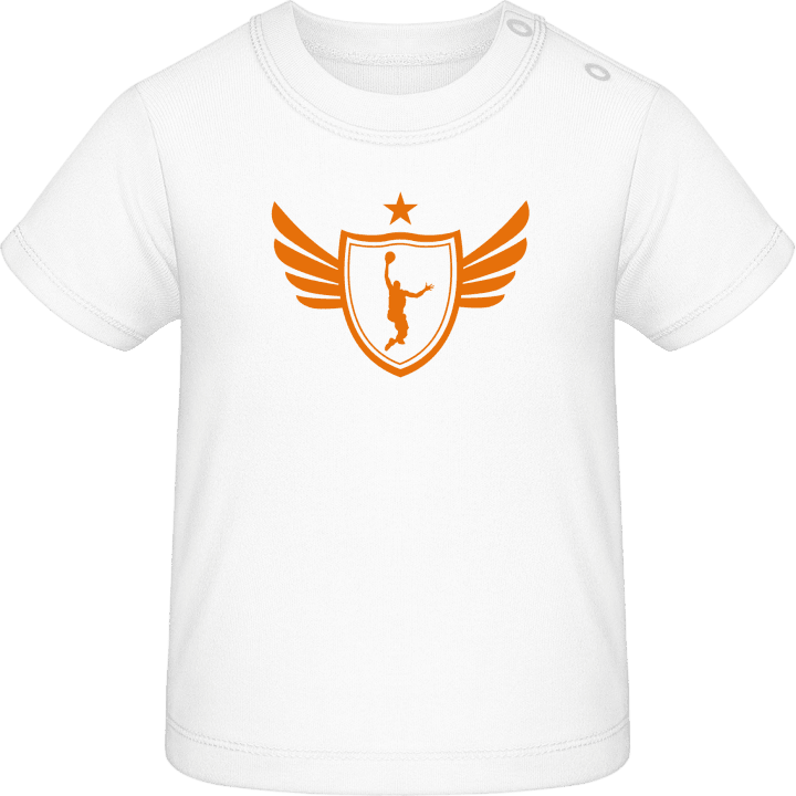 Basketball Star Wings T-shirt för bebisar 0 image