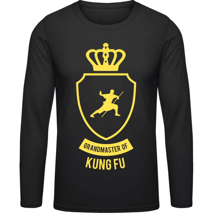 Grandmaster of Kung Fu Långärmad skjorta contain pic