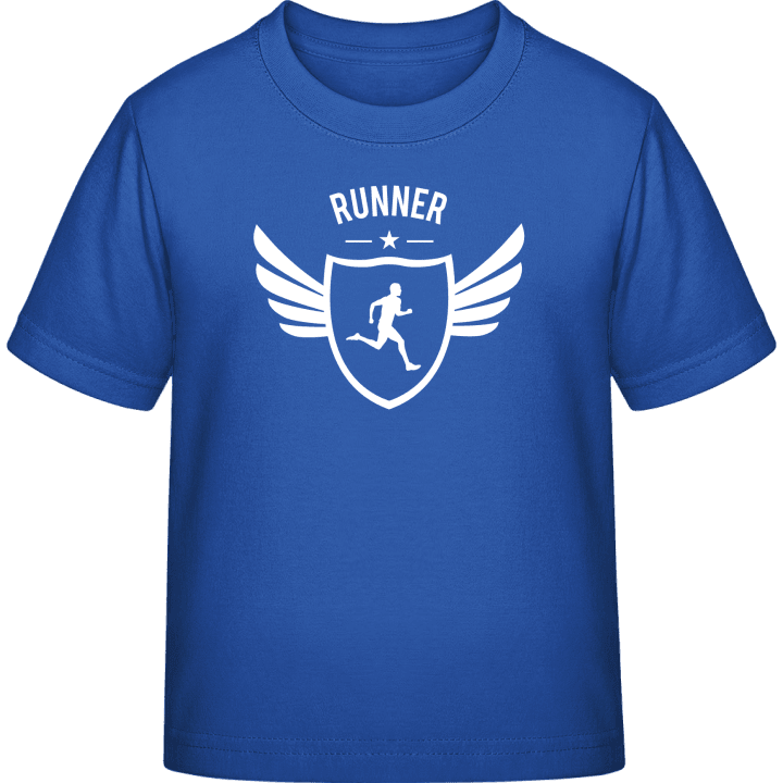 Runner Winged Kids T-shirt contain pic