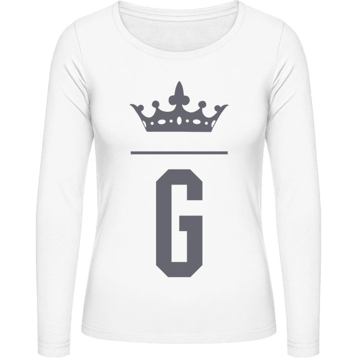 G Initial Camisa de manga larga para mujer 0 image