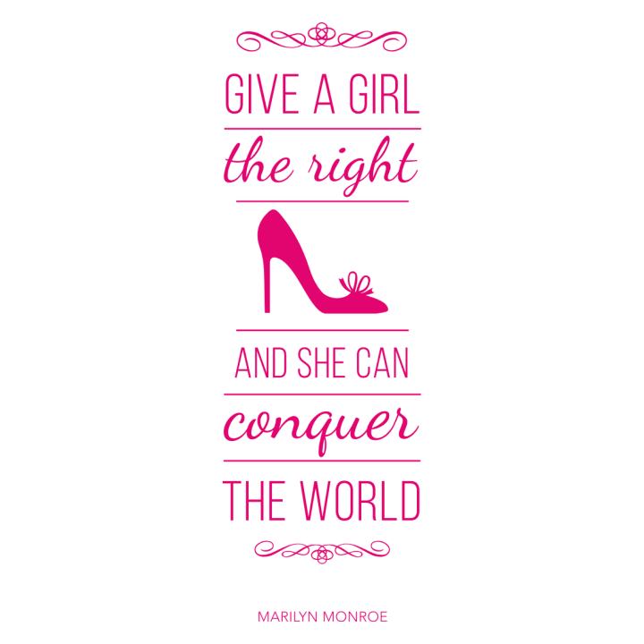 Give a girl the right shoe Genser for kvinner 0 image