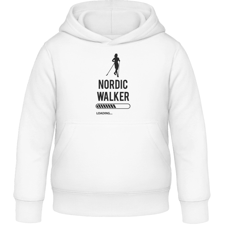 Nordic Walker Loading Kids Hoodie contain pic