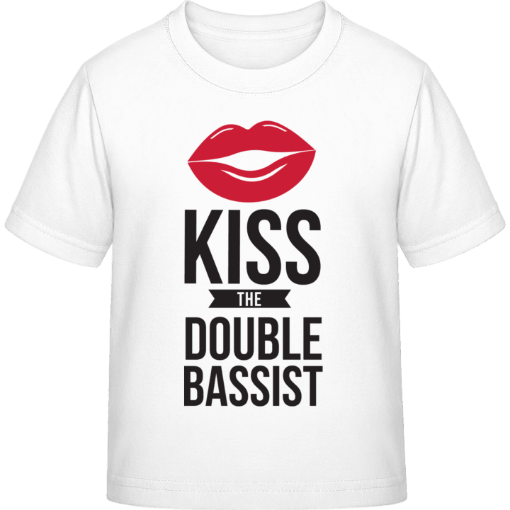 Kiss The Double Bassist T-shirt för barn contain pic