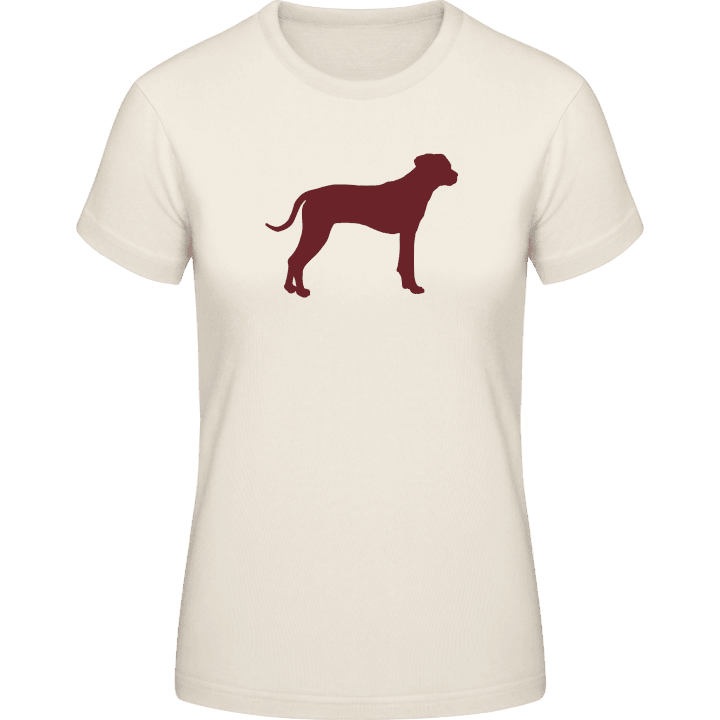 Rhodesian Ridgeback Silhouette Frauen T-Shirt 0 image