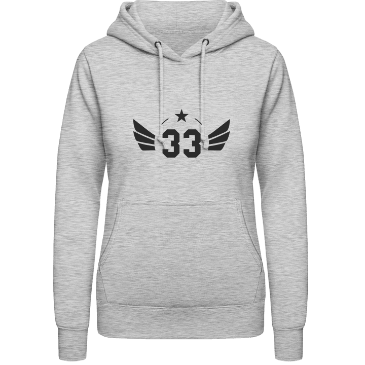 33 Years Number Sweat à capuche pour femme 0 image