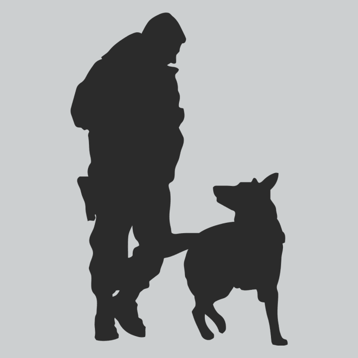 Polizeihund Langarmshirt 0 image