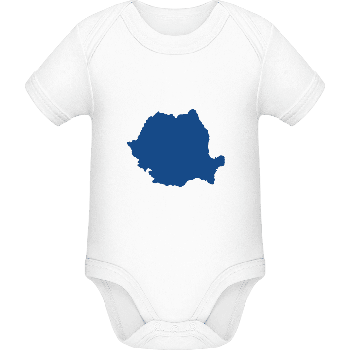 Romania Country Map Baby Strampler 0 image