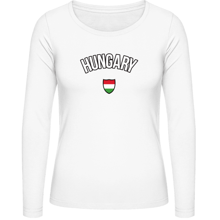 HUNGARY Football Fan Langærmet skjorte til kvinder 0 image