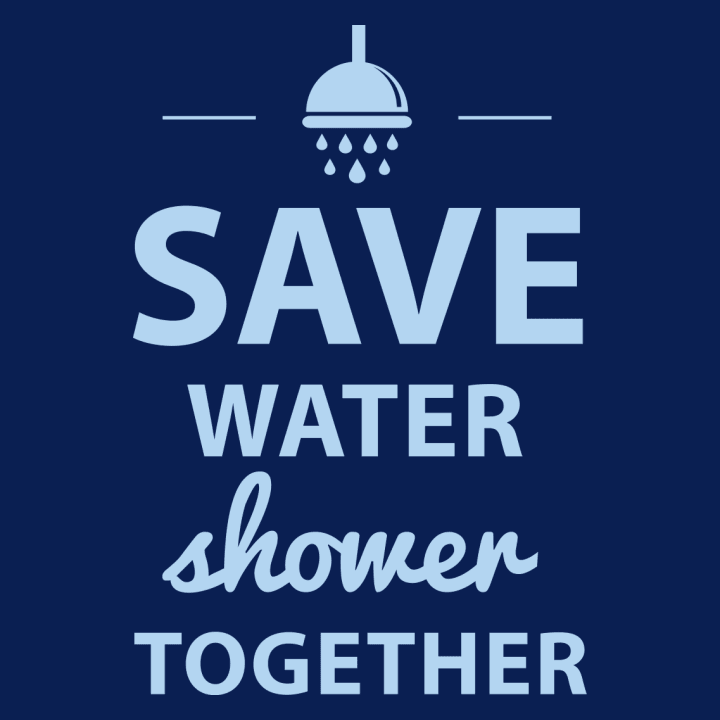 Save Water Shower Together Design Langermet skjorte for kvinner 0 image