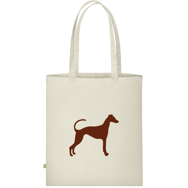 Greyhound Silhouette Stoffen tas 0 image