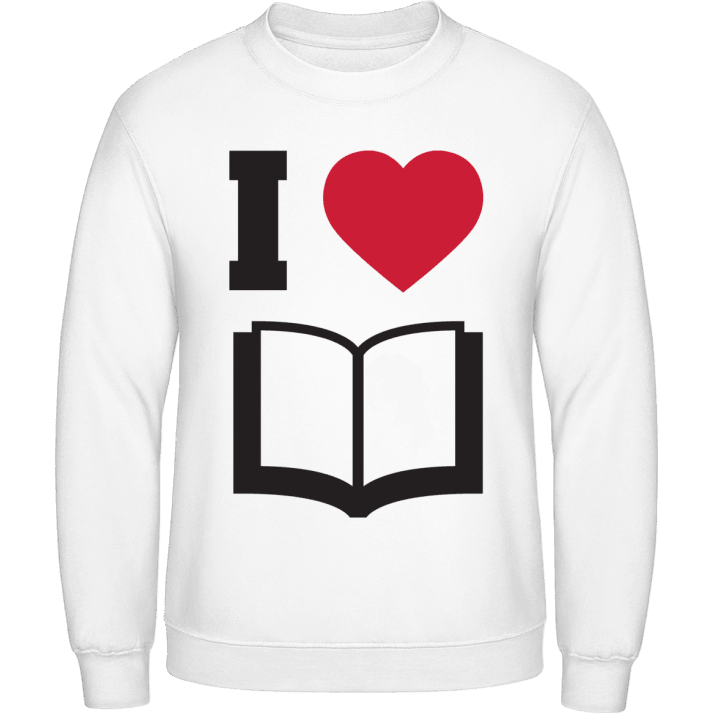I Love Books Icon Sweatshirt 0 image