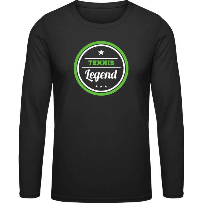 Tennis Legend Shirt met lange mouwen contain pic