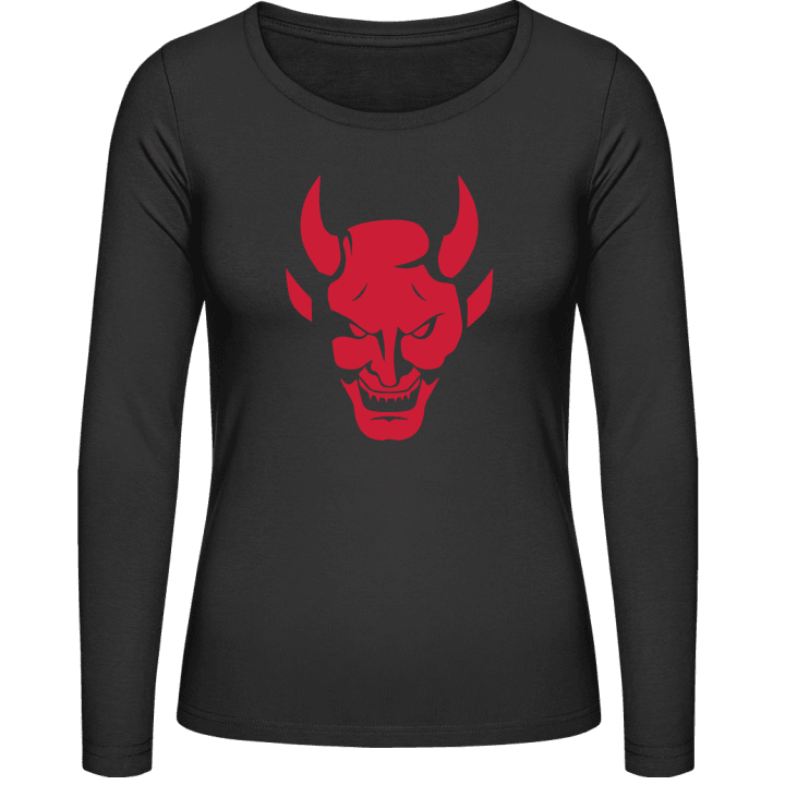Devil Head Camisa de manga larga para mujer contain pic