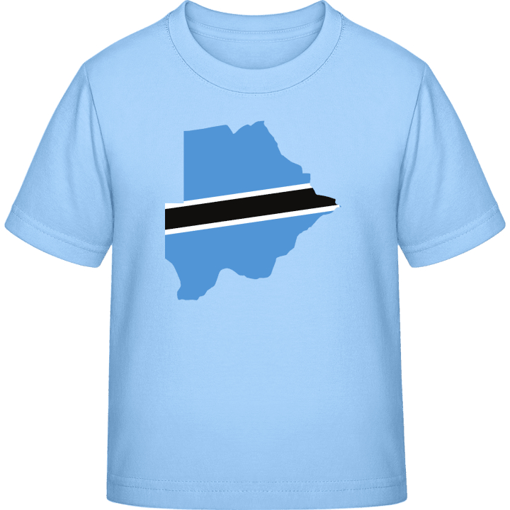 Botsuana Map T-skjorte for barn contain pic