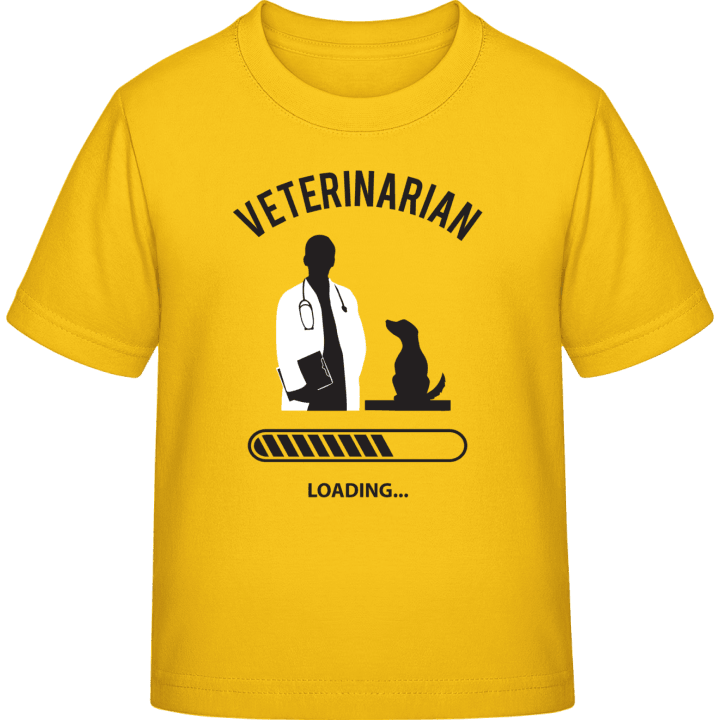Veterinarian Loading Kinder T-Shirt contain pic