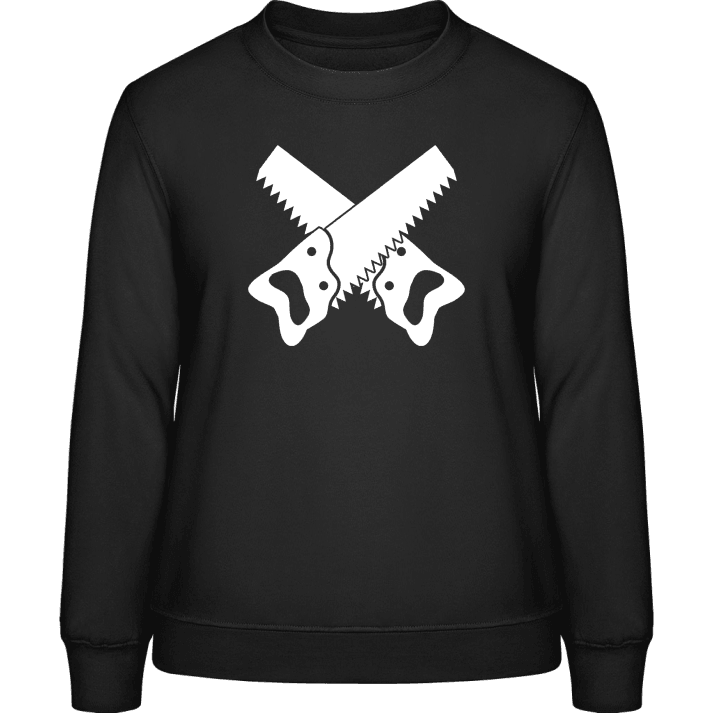 Saws Crossed Frauen Sweatshirt contain pic