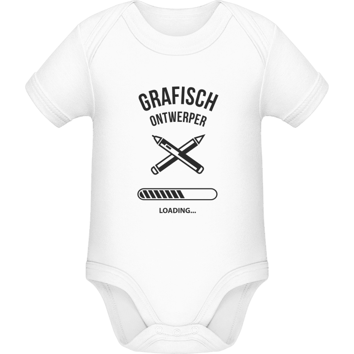 Grafisch ontwerper loading Baby Romper contain pic