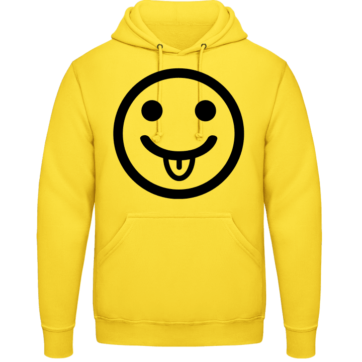 Cheeky Smiley Hoodie contain pic
