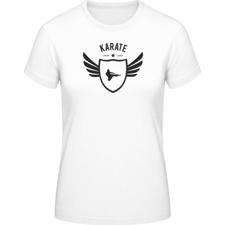 Karate Winged T-shirt för kvinnor contain pic