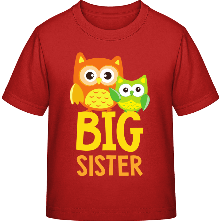 Big Sister Owl T-shirt för barn 0 image