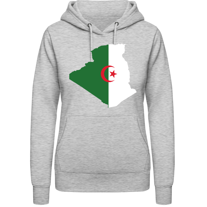 Algeria Map Vrouwen Hoodie contain pic
