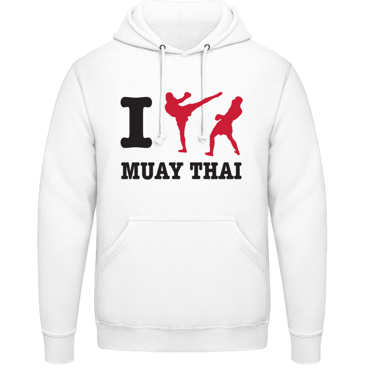 I Love Muay Thai Sweat à capuche contain pic