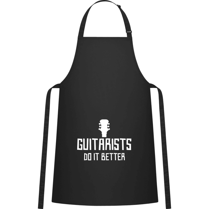 Guitarists Do It Better Förkläde för matlagning contain pic