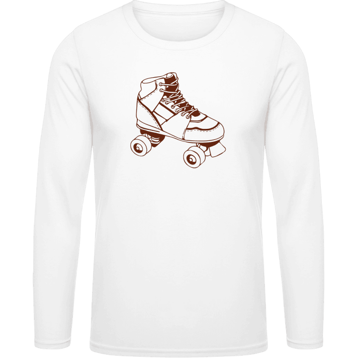 Skates Outline Langarmshirt contain pic