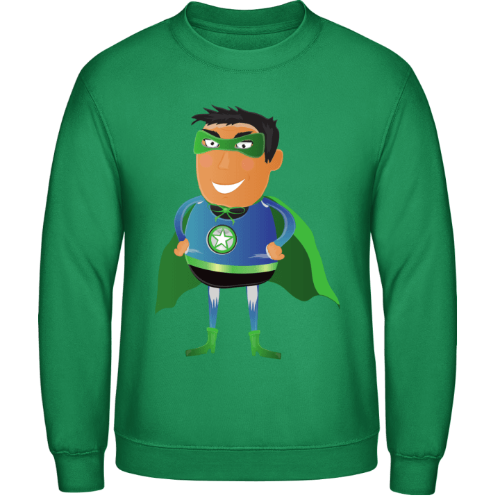 Superhero Cartoon Sweatshirt contain pic