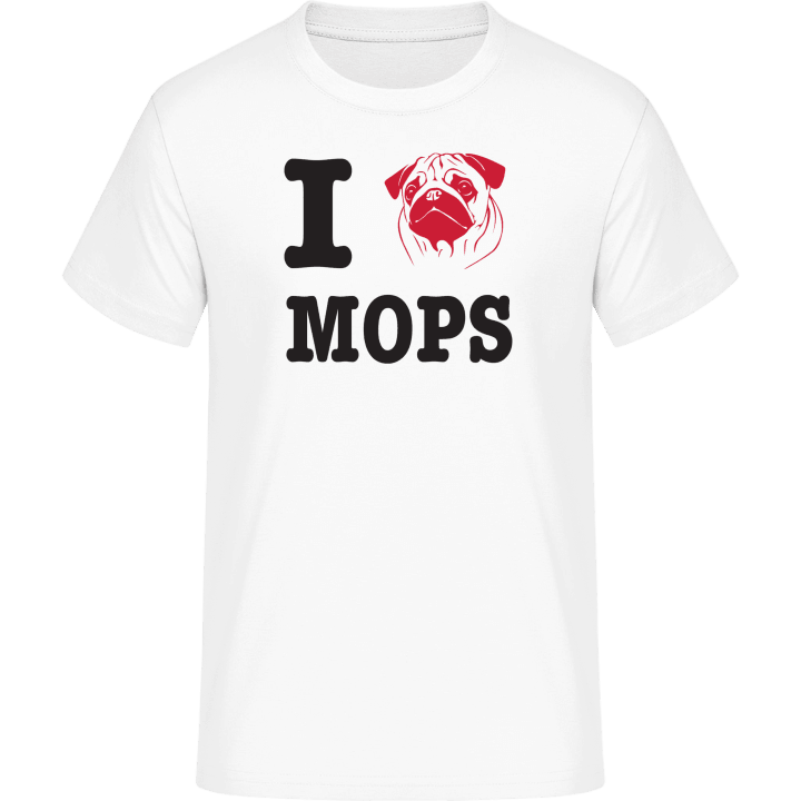 I Love Mops Maglietta 0 image