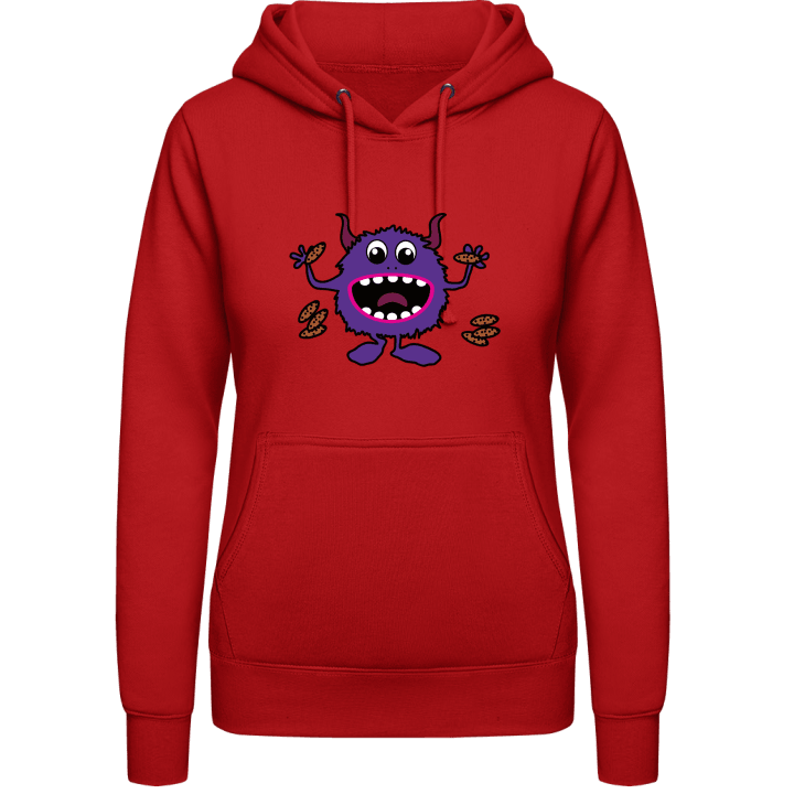 Cookie Monster Sudadera con capucha para mujer contain pic