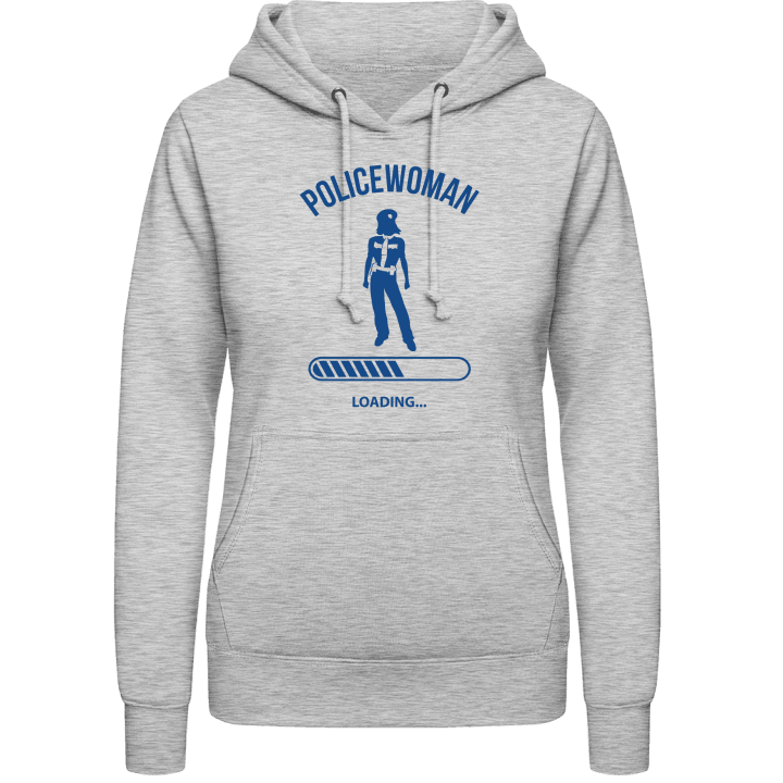 Policewoman Loading Vrouwen Hoodie contain pic