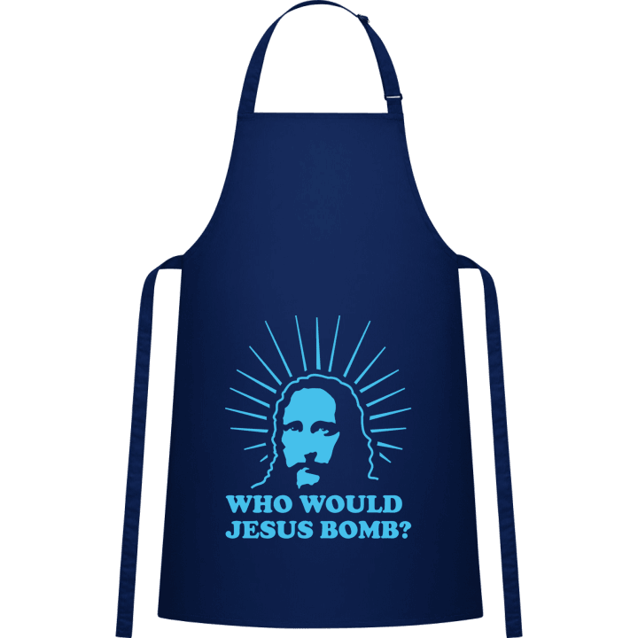Who Would Jesus Bomb Kitchen Apron contain pic