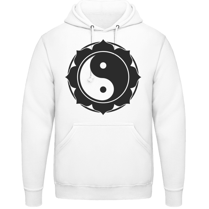 Yin And Yang Flower Hoodie contain pic