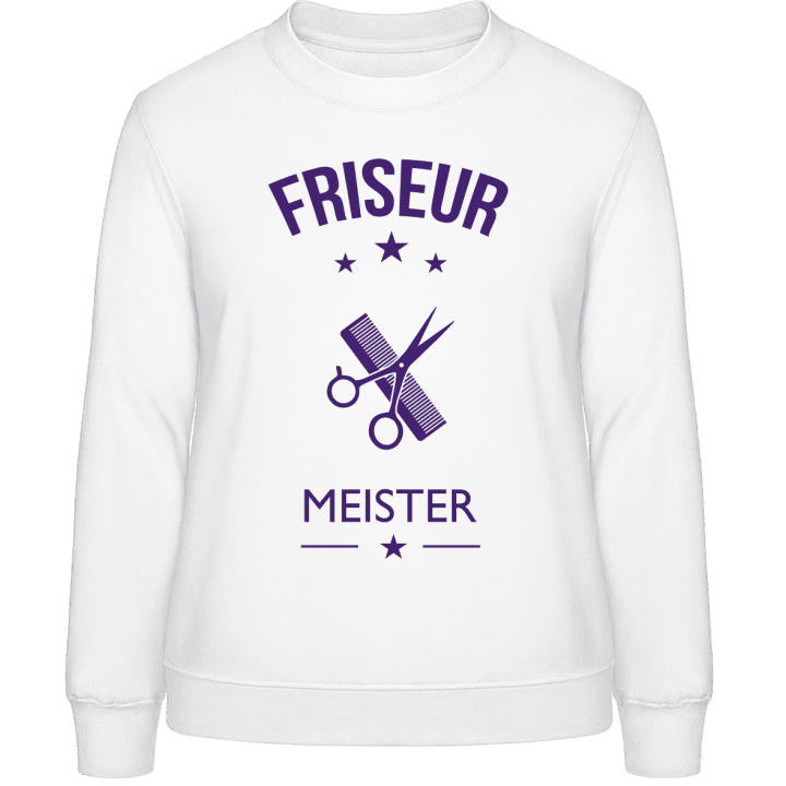 Friseur Meister Frauen Sweatshirt contain pic