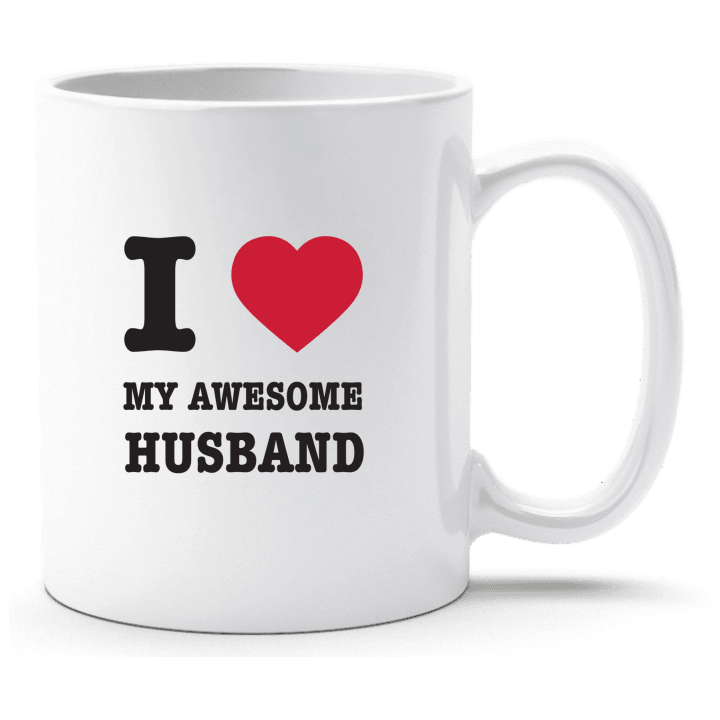 I Love My Awesome Husband Cup 0 image