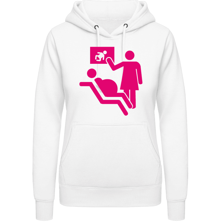 Gynecologist Pictogram Female Women Hoodie contain pic