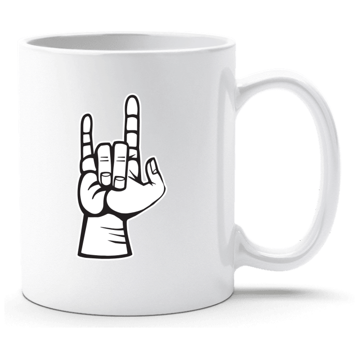Rock And Roll Hand Tasse contain pic