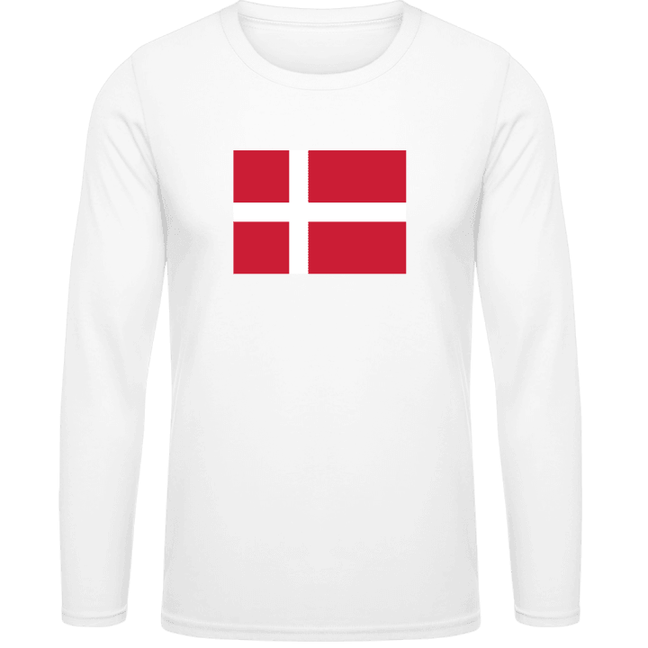 Denmark Flag Classic T-shirt à manches longues contain pic
