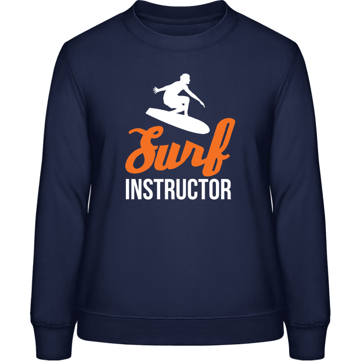 Surf Instructor Sweat-shirt pour femme contain pic