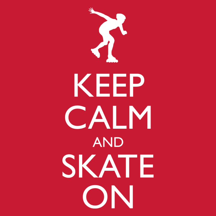 Keep Calm and Inline Skate on Langarmshirt 0 image