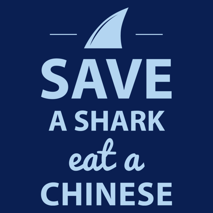 Save A Shark Eat A Chinese Stof taske 0 image